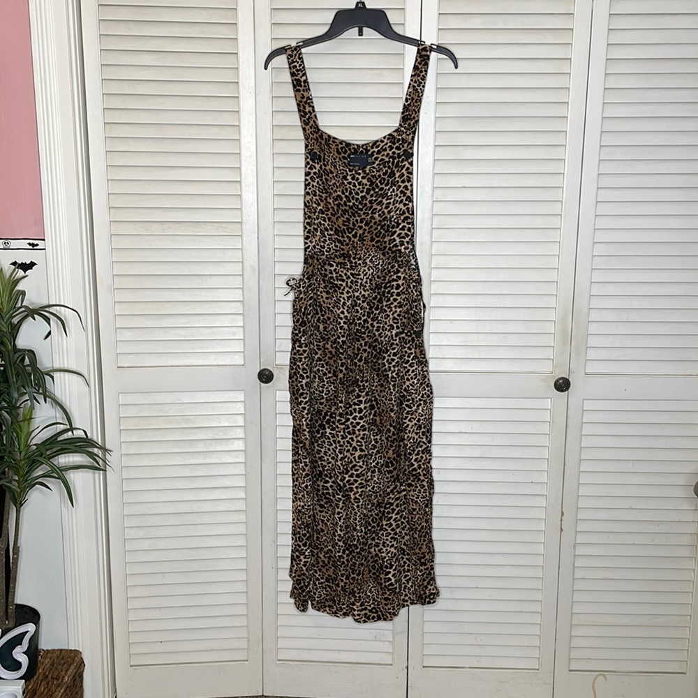 Leopard Overall Romper